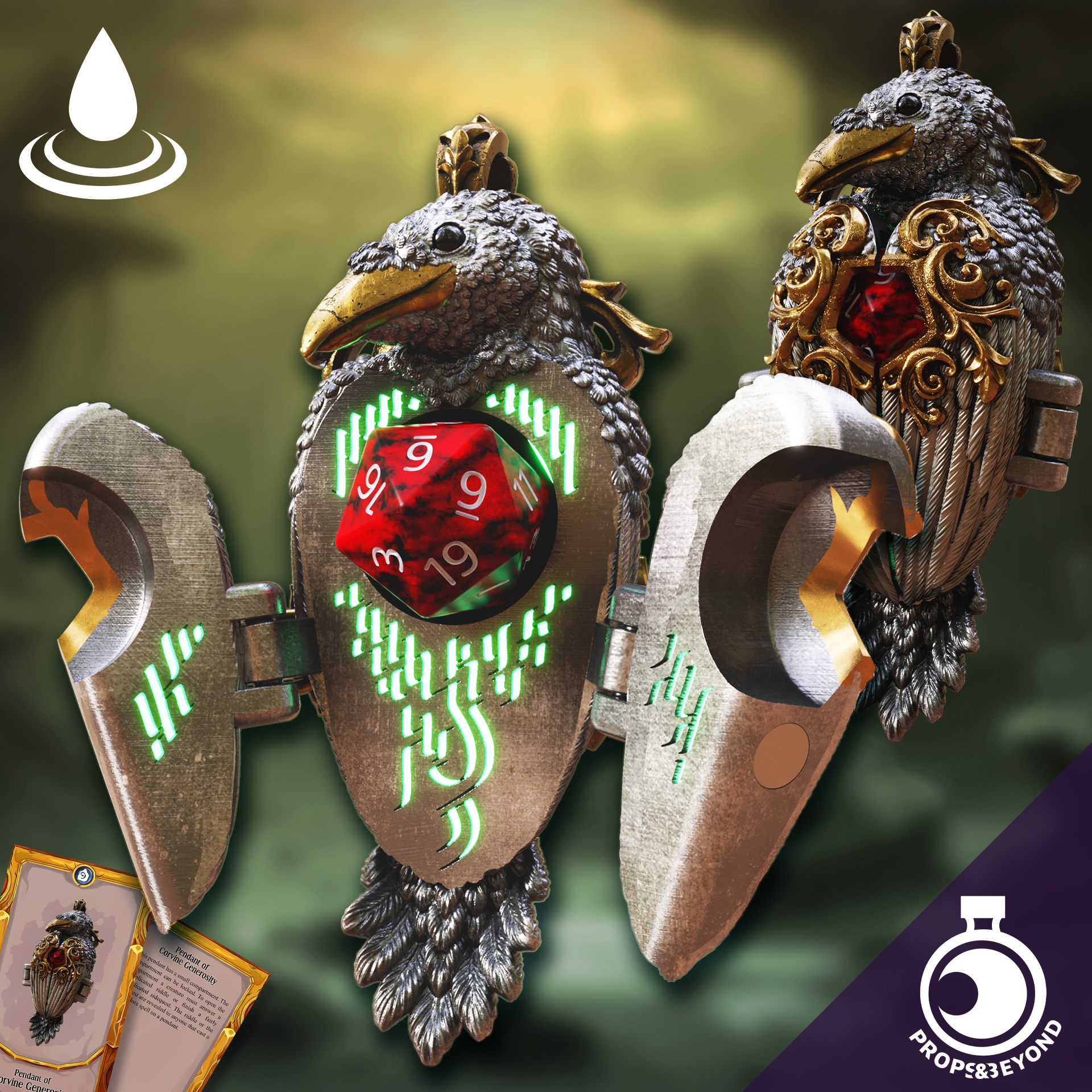 Corvus Pendant